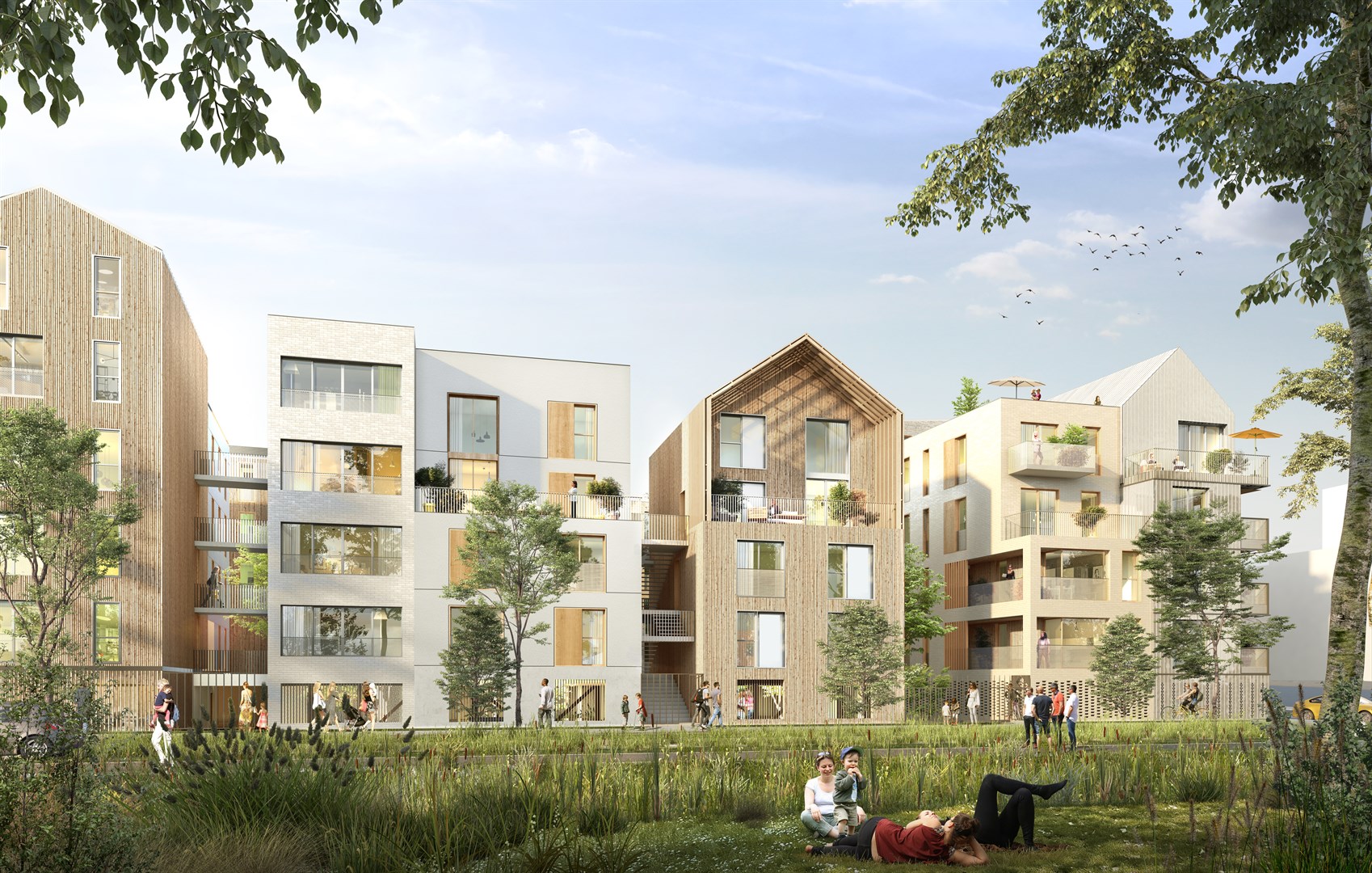 Arboresens Programme Immobilier Neuf Noisy Le Grand Edouard Denis